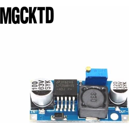 New LM2596 DC-DC 4.5-40V adjustable step-down power Supply module