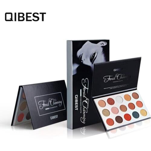 15 Colors Retro Eyeshadow Palette Long-lasting Pressed Shimmer Matte Eye Shadow Powder Glitter Sunset Matte Eye Makeup
