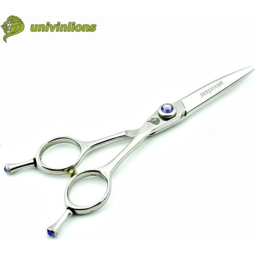 5.5" purple jewel hair scissors barber razor scissors hot scissors hairdresser japan cutting shears hair clipper kids scisors