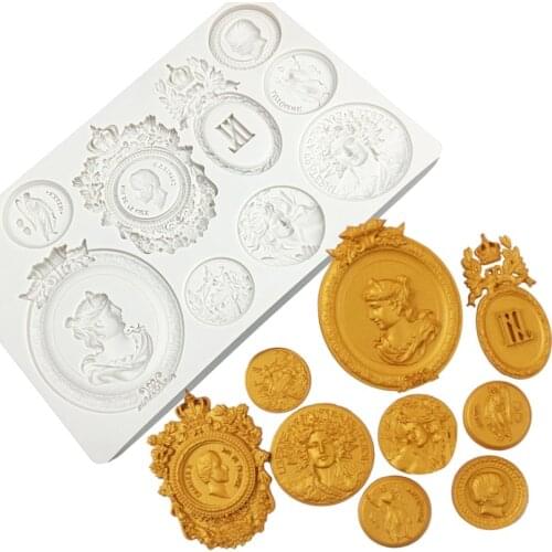 Silicone Sugarcraft Mold Resin Tools Cupcake Baking Mould Fondant Cake Decorating Tools