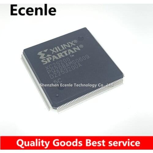 1 Pcs/Lot XC2S200-5PQ208C QFP-208 Field Programmable Gate Array 200000 SYSTEM GATE 2.5 VOLT LOGIC CELL ARRAY 100% New&Original