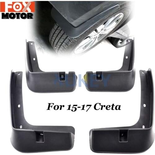 4pcs For Hyundai Creta 2015 2016 2017 Mudguards Mud Flaps Mud Flap Splash Guards Car Styling Exterior Decoration Accessories