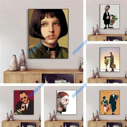 5d Diamond Painting Movie Leon Cuadros Diy Diamond Embroidery Full Square Round Drill Mosaic Home Decor Cross Stitch Kits