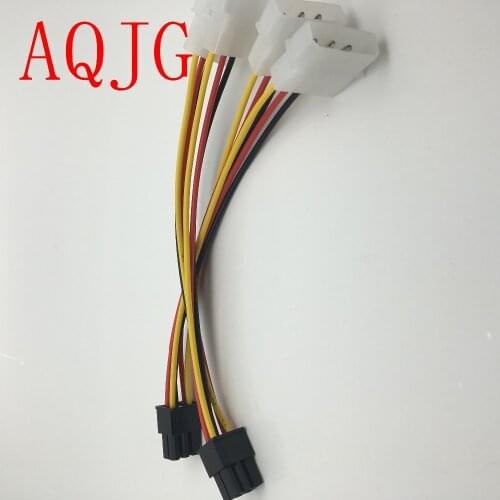 High Quality 2 x Molex To PCI-E Power Adapter 4Pin 4 Pin 6 Pin 6Pin Graphics Video Card Converter Cable 1pcs 1 pcs wholesale