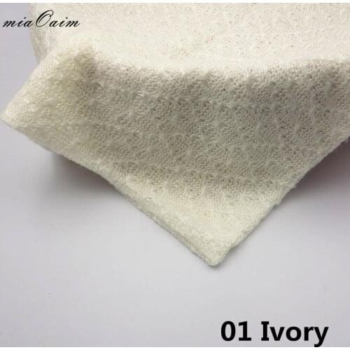 Acrylic Knit Blanket for Newborn Baby Photography Props Accessories Photo Backdrop Background Basket Filler Stuffer for Studio