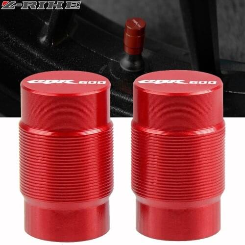 For honda CBR600 F CBR600F CBR 600 F CBR 600F 1991-2007 Motorcycle CNC Accessorie Wheel Tire Valve Stem Caps CNC Airtight Covers