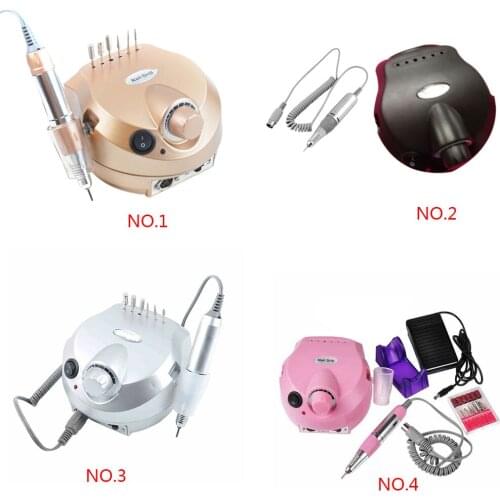 25000-35000 Rpm Electric Nail Art Drill File Polisher Manicure Pedicure Milling Machine Nail Polisher EU Plug