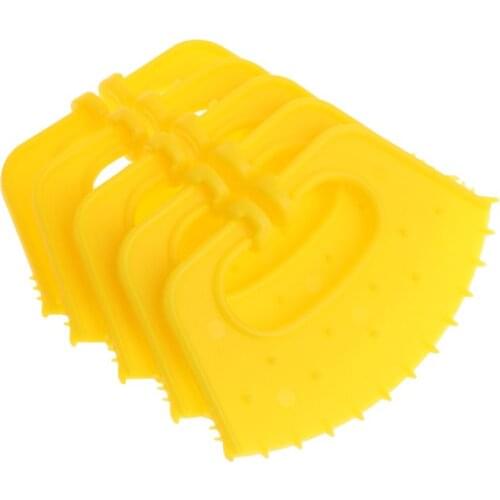 5Pcs Calf Weaner Plastic Cattle Nose Ring Anti-Sucking Miling Stop Thorn Weaning Assistant Tool Livestock Equipment For Farm