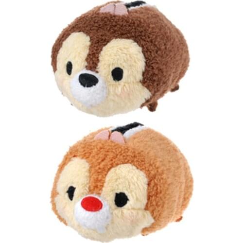 Disney Tsum Tsum Chip 'n' Dale Stuffed Plush Dolls Toy Cake Car Decoration Toys Gifts for Kids Tsum Chip 'n' Dale Plush Toys