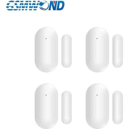 New 433MHz Wireless Door Open Detector For GSM Alarm System, Door magnet sensor, built-in antenna