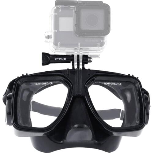 For DJI Osmo Action Camera/GoPro HERO7/6/5 Session/Xiaoyi Diving mask waterproof and anti-fog swimming glasses with EVA box