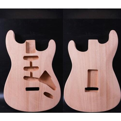 Fit Diy Electric Guitar Body SSS Mahogany Handmade Guitar Project Unfinished