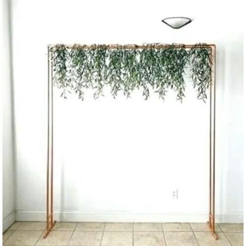 Rectangular flower stand Custom backdrop prop stands wedding backdrop stand for sale 2m H and 1.5m W