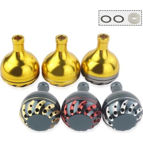 EKfan 1pc Fishing Handle Knob 30/35/38mm Aluminum alloy Fishing Handle Knob Fishing Rocker DIY Tool parts