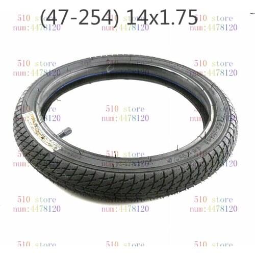 14X1.75(47-254) Tires for 14 inch Kids Bikes Ultralight Folding Bike Tires 14x1.75 14x1.95 inner tube and tyre