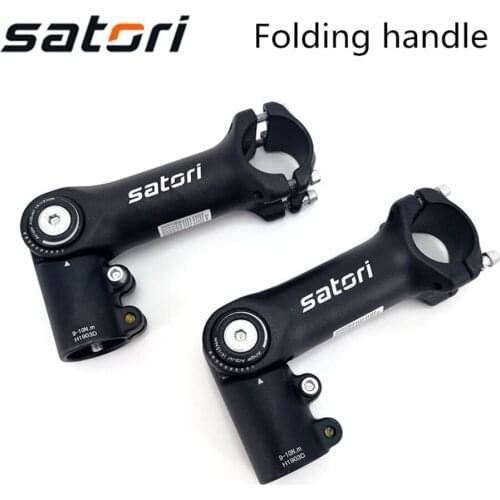 SATORI UP2 Adjustable Increase Height Bicycle Stem Riser 31.8mm Mountain Bike Stem Aluminum Alloy Bicycle Parts Cycling MTB Stem