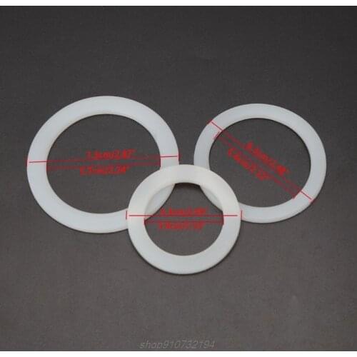 Silicone Seal Ring Flexible Washer Gasket Ring Replacenent For Moka Pot Espresso N12 20 Dropshipping