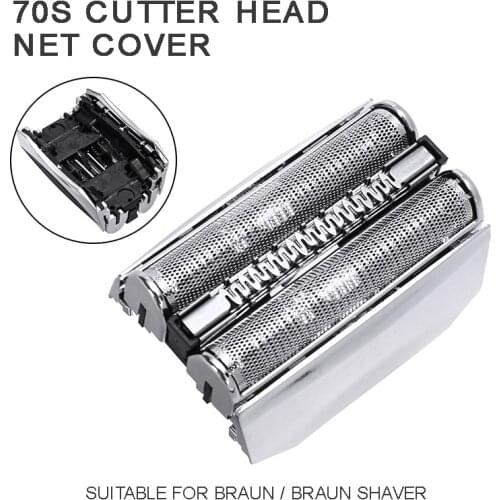For Braun Series 7 790cc Foil Trimmer Cassette Head Cartouche 70S Cutter Mesh Cover Replacement Shaving Head