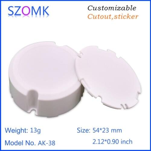 1 piece, 54*23mm szomk plastic LED enclosure junction box plastic power supply LED control housing instrument casing