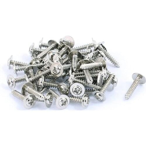 2.3x12mm Phillips Head Self-drilling Screw Self-Tapping Screws with Washer