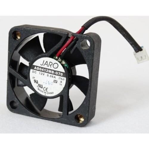 2pcs ADDA AD0412MB-G70 12v 0.08A 4cm 4010 Ball Bearing Cooling Fan 40X40X10mm Mute Cooler