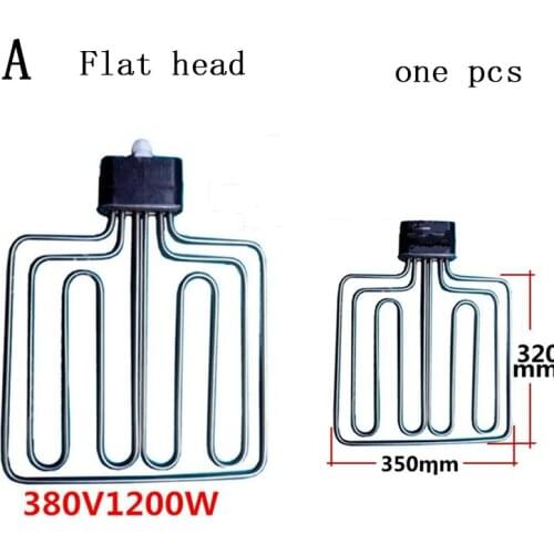 380v Electric Heat Pipe for Steaming rice box Tubular Heater Elements flat/round head 9kw 12kw Element Heater Tube