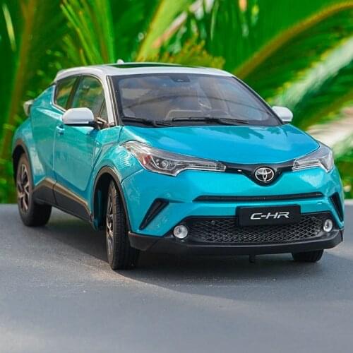 6 colors 1:18 TOYOTA C-HR simulation zinc alloy model,high-grade metal collection&gift car model decoration,free shipping