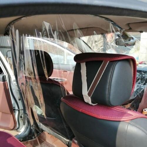 Car Isolation Curtain Sealed Taxi Cab Partition Screen Film Protection Anti-dust And Anti-spittle Anti-droplets