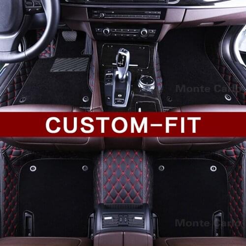 Custom car floor mats for VW Volkswagen Passat CC Variant wagon B5 B6 B7 B8 Tiguan Touareg Multivan high quality carpet liners