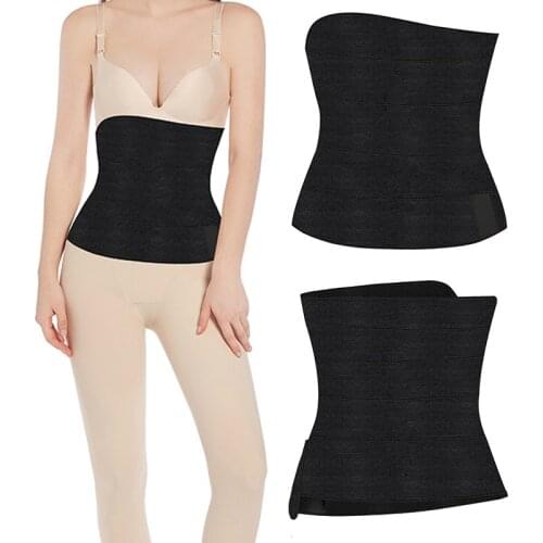 Snatch Me Up Bandage Wrap Lumbar Waist Support Belt Adjustable Comfortable Back Braces for Lower Back Pain Relief Waist Trainer