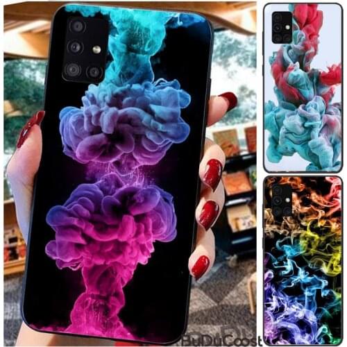 Reall Colorful spray Luxury Phone Case For For Samsung Galaxy A10 A20 A30 A40 A50 70 A10S 20S A2 Core C8 A30S A50S A31