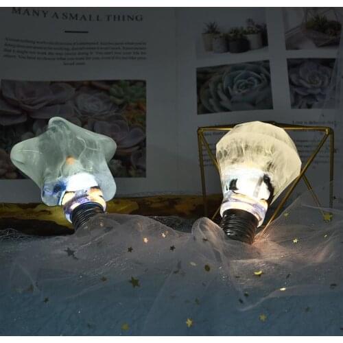 DIY Crystal Epoxy Resin Light Bulb Resin Molds Silicone Mold Handmade Resin Crafts Home Decoartion Casting Moulds