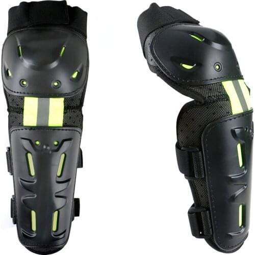 Riding Cross-Country Road Knee Pads Motorcycle Night Reflective Protective Gear Motocross Racing Knee Protective Shell
