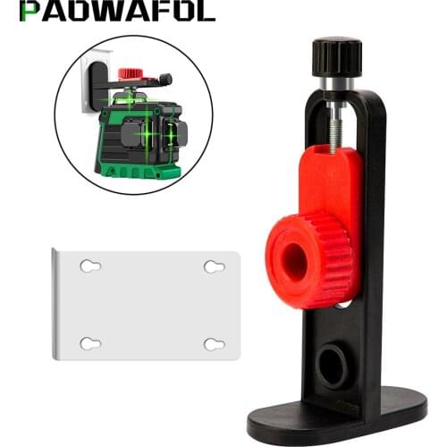 Laser Level Wall Bracket For Universal Laser Levels 1/4'' Thread Hanging Bracket Holder Strong Magnet
