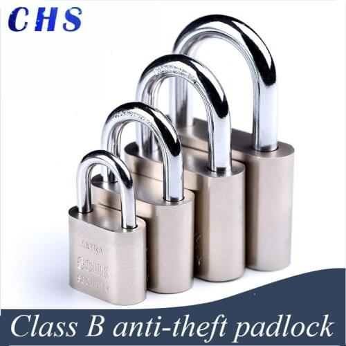 Full metal Padlock Wolf Head Lock Small Locks Door Locks 30mm 40mm 50MM Not Rust Lock Core Include 3 keys