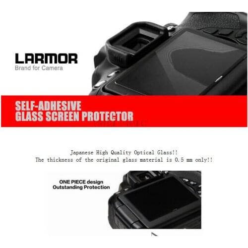 Camera LARMOR GGS Self-Adhesive Optical Glass LCD Screen Protector for Nikon D600