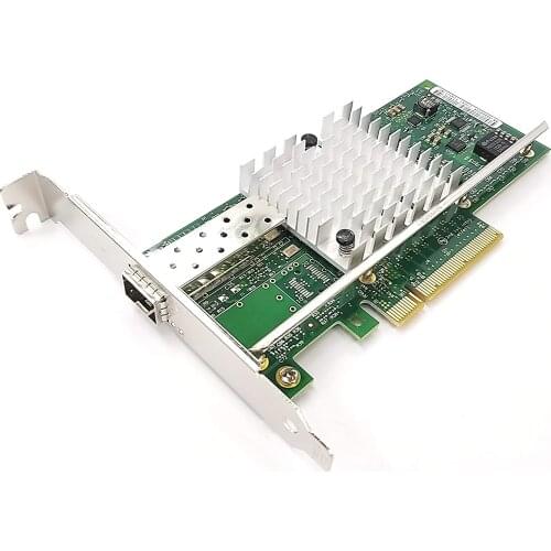 Network Module X520-DA1 10Gbps PCI Express x8 82599 EN Chip Single Port Ethernet Network Adapter E10G41BTDA Computer Accessories