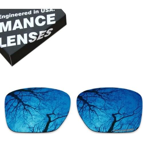 ToughAsNails Resist Seawater Corrosion Polarized Replacement Lenses for Oakley Sliver XL Sunglasses Sapphire