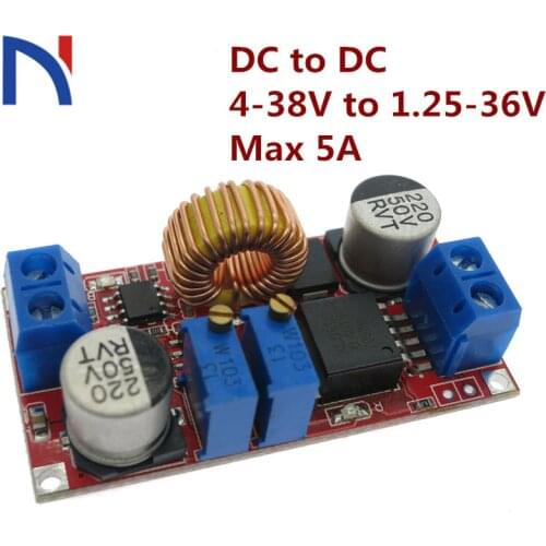 XL4015E1 5A Max DC to DC CC CV Lithium Battery Step down Charging Board Power Converter Lithium Charger Step Down Module XL4015