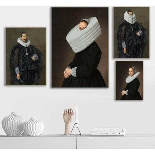 Famous Portrait of Adriana Croes Rembrandt Canvas Painting Wall Art Posters and Prints Wall Art Pictures for Living Room Cuadros