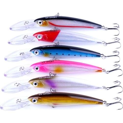 1pcs 17cm/30g Wobblers Tungsten Beads Fishing Accessories Crankbait Minnow Sinking Fishing lures Fishing Accessories Tackle