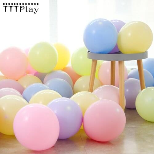 30PCS 10inch 3g Macaron Color Balloons Pure Color Latex Balloons Kid Toys Home Birthday Wedding Party Decoration Globos Supplies