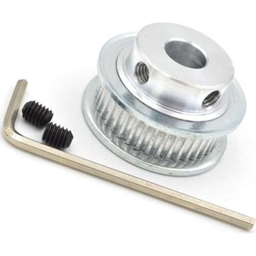 42 Teeth 2M 2GT Timing Pulley 42T, Bore 5/6/6.35/7/8/10/12/12.7mm, For GT2 Open Synchronous Belt Width 6/10mm, 42Teeth 42T