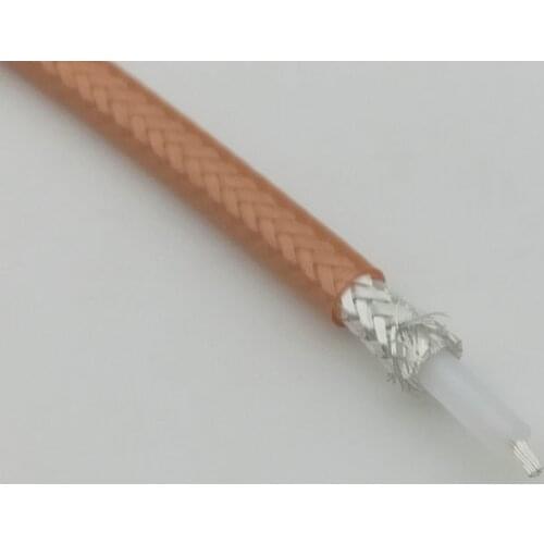 5 M RG400 M17/128 Double Copper Braid Shielded Coax Coaxial Cable RG400 Cable Low Loss 50 Ohm RF Cable