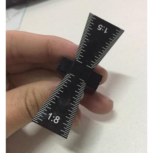 Aluminum Dovetail Marker Layout Measuring Tool Gauge Jig Template Wood Joint