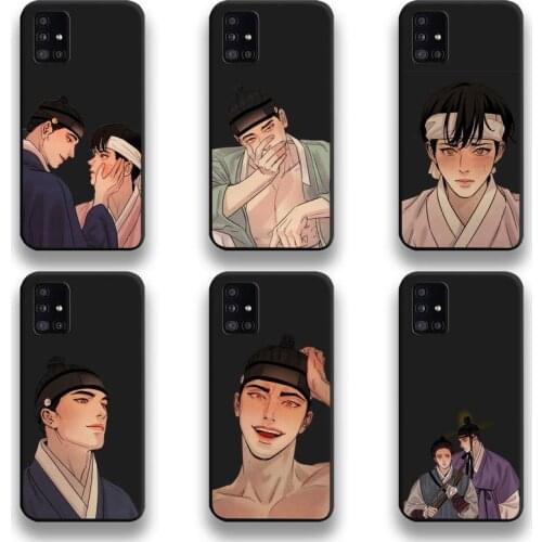 Comic Painter of the Night Phone Case For Samsung Galaxy A21S A01 A11 A31 A81 A10 A20E A30 A40 A50 A70 A80 A71 A51 5G