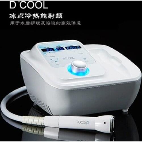 D COOL cryotherapy cool hot electropration micro-current face lifting machine Anti Puffiness skin tightening beauty device
