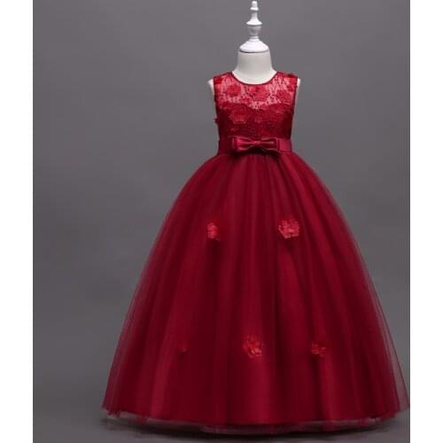 Kids dresses for girls Dress For Girls Formal Wedding Party Dresses Kids Princess Christmas Dress Children Girls Clothing