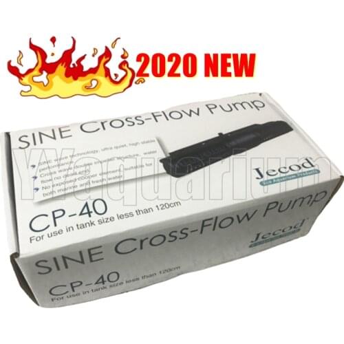 2020 JEBAO JECOD CROSS FLOW WAVE MAKER PUMP AQUARIUM FISH TANK REEF MARINE CIRCULATION DC PUMP WAVEMAKER 110-240V 40W NEW CP40