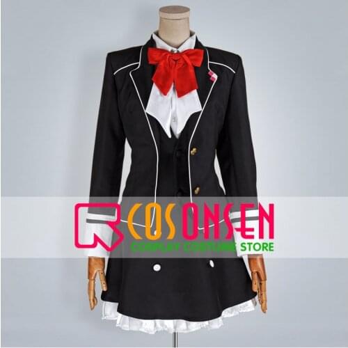 COSPLAYONSEN Diabolik Lovers Komori Yui Girl Shool Uniform Cosplay Costume All Size
